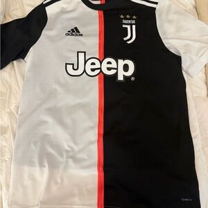 Adidas Kids Juventus Black and White Jersey